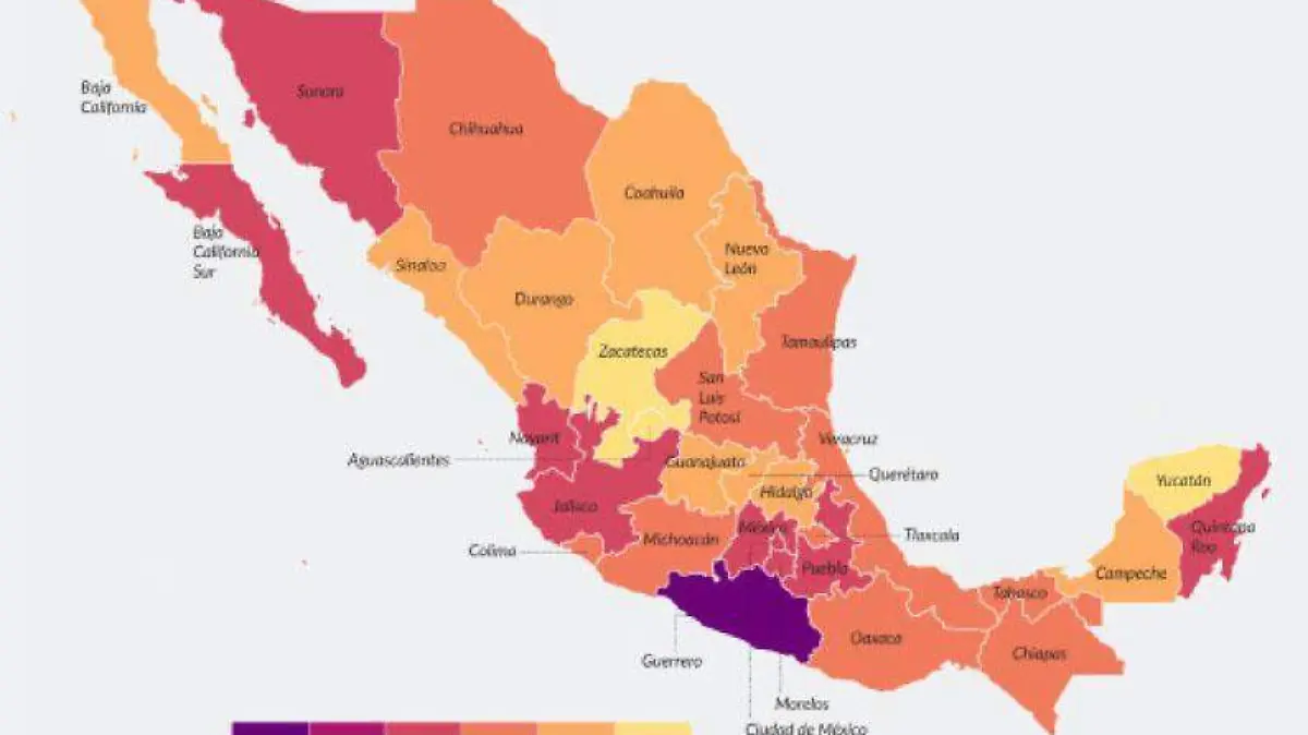 puebla, tercer estado peor en seguridad